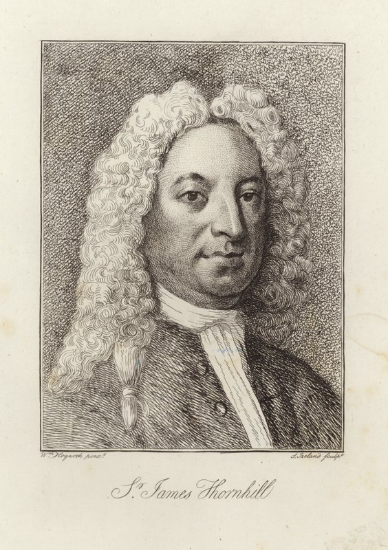 Sir James Thornhill av William Hogarth