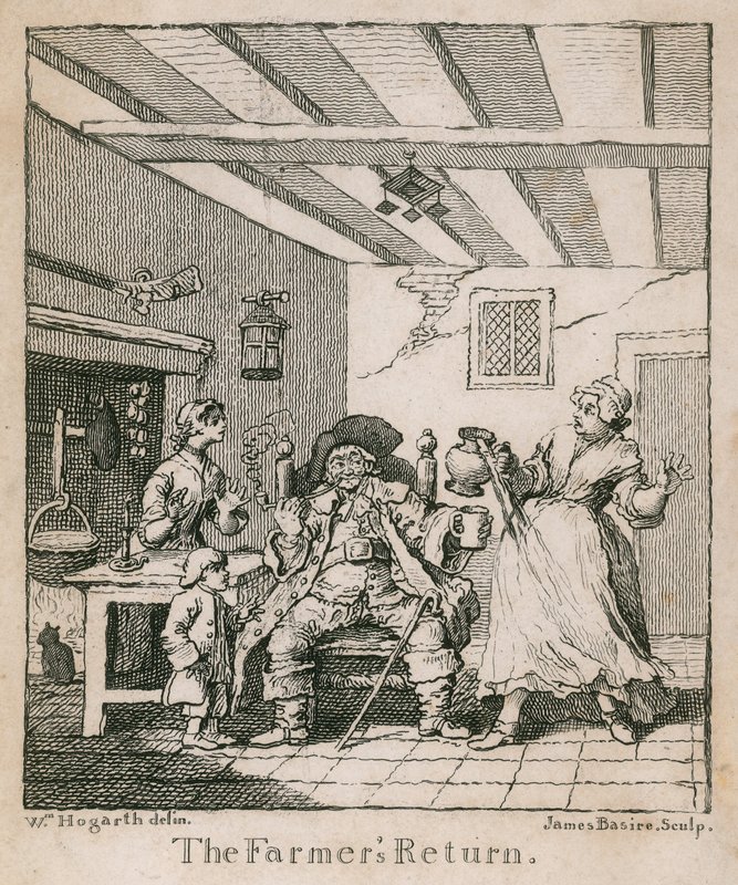 Bondens retur av William Hogarth