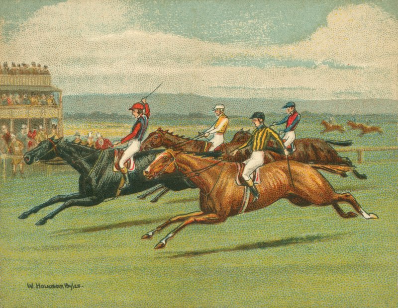 Racer Historisk og Moderne, Flat Racing, Hest av William Hounsom Byles