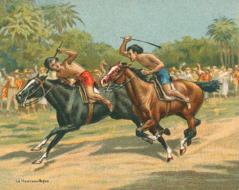 Raser historiske og moderne, raser i Paraguay (chromolitho) av William Hounsom Byles