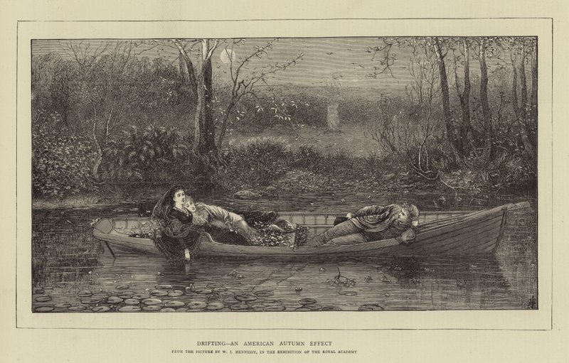 Drifting, en amerikansk høsteffekt av William John Hennessy