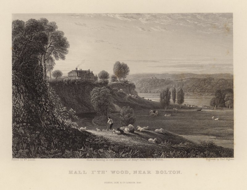 Hall in the Wood nær Bolton av William Linton