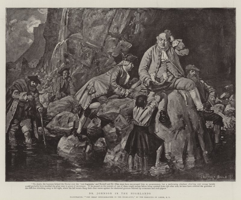 Dr Johnson i høylandet av William Lockhart Bogle