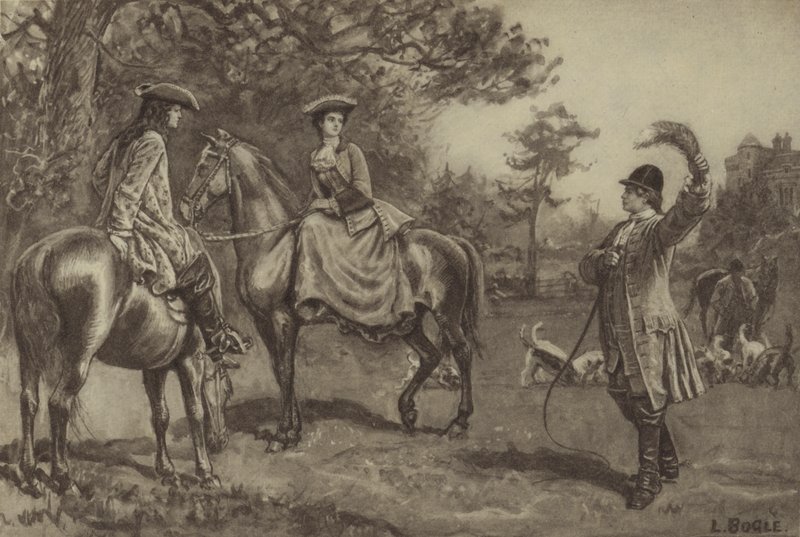 Første møte mellom Frank og Die Vernon av William Lockhart Bogle