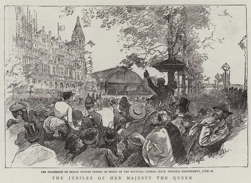 Hennes Majestet Dronningens jubileum av William Lockhart Bogle