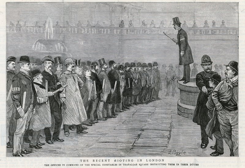 Det nylige opprøret i London av William Lockhart Bogle