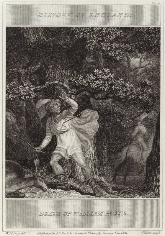 William Rufus død av William Marshall Craig