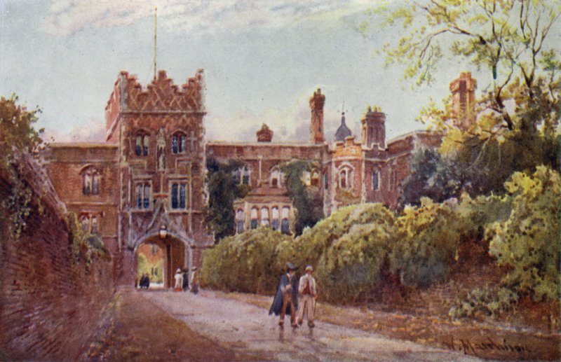 Gateway til Jesus College av William Matthison