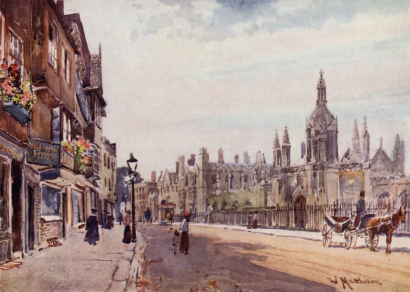 Gateway of Kings College, Kings Parade av William Matthison