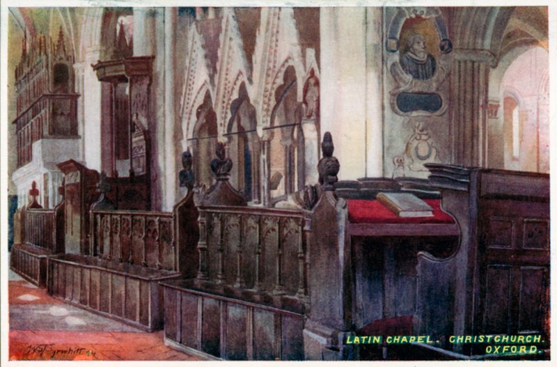 Latin Chapel, Christchurch Oxford av William Matthison