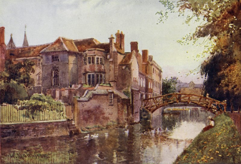 Queens College fra River Front av William Matthison