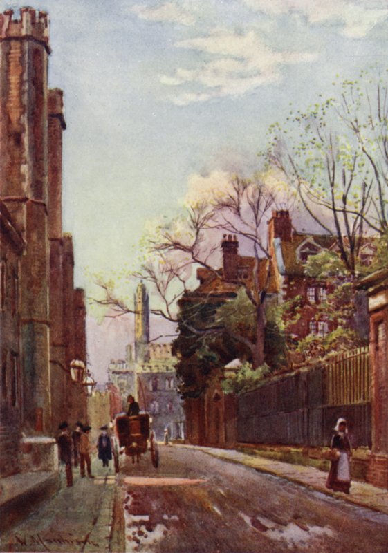 Queens Lane, stedet for den gamle Mill Street av William Matthison