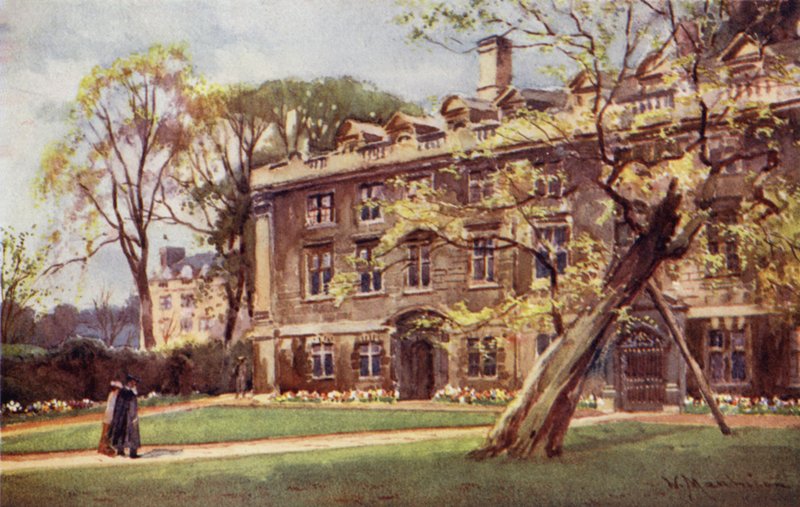 Fellows-bygningen i Christs College av William Matthison