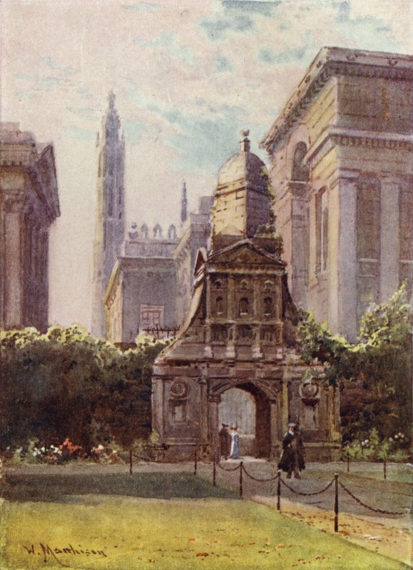 The Gate of Honour, Caius College av William Matthison