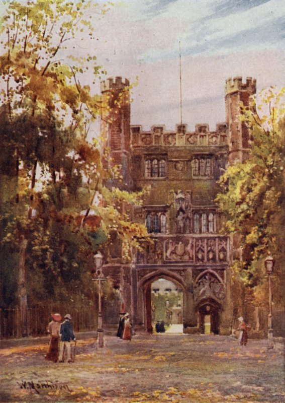 Gatewayen til Trinity College av William Matthison