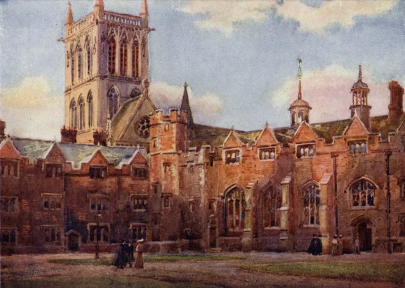 Den andre domstolen ved St Johns College av William Matthison