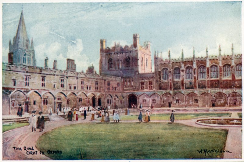 Tom Quad, Christchurch av William Matthison