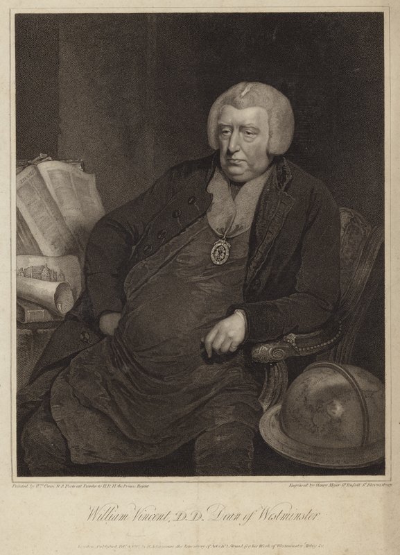 Portrett av William Vincent av William Owen