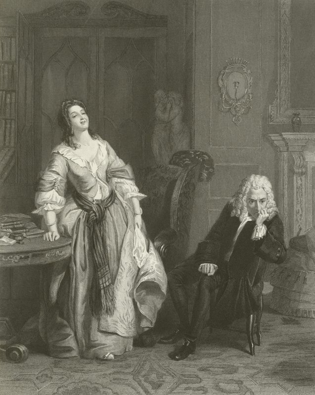 Den avviste poeten av William Powell Frith