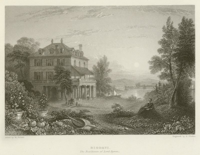 Diodati, residensen til Lord Byron av William Purser