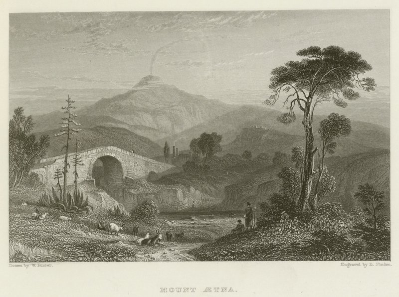 Mount Aetna av William Purser