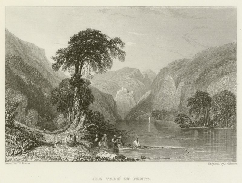 The Vale of Tempe av William Purser