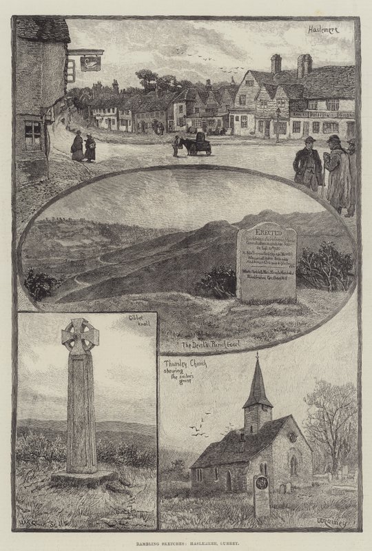 Rambling Sketches, Haslemere, Surrey av William Rainey
