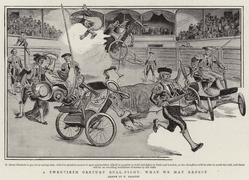 A Twentieth Century Bull-Fight, hva vi kan forvente av William Ralston