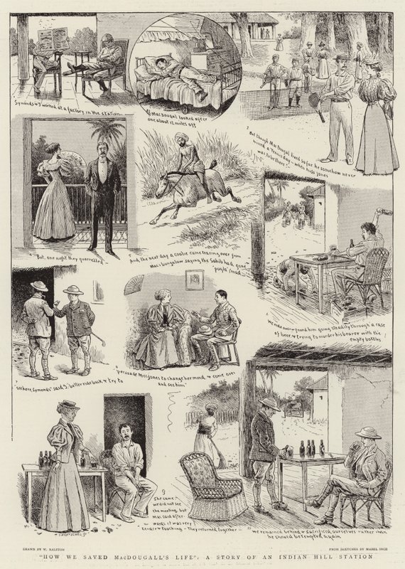 Hvordan vi reddet MacDougalls liv, en historie om en Indian Hill Station av William Ralston