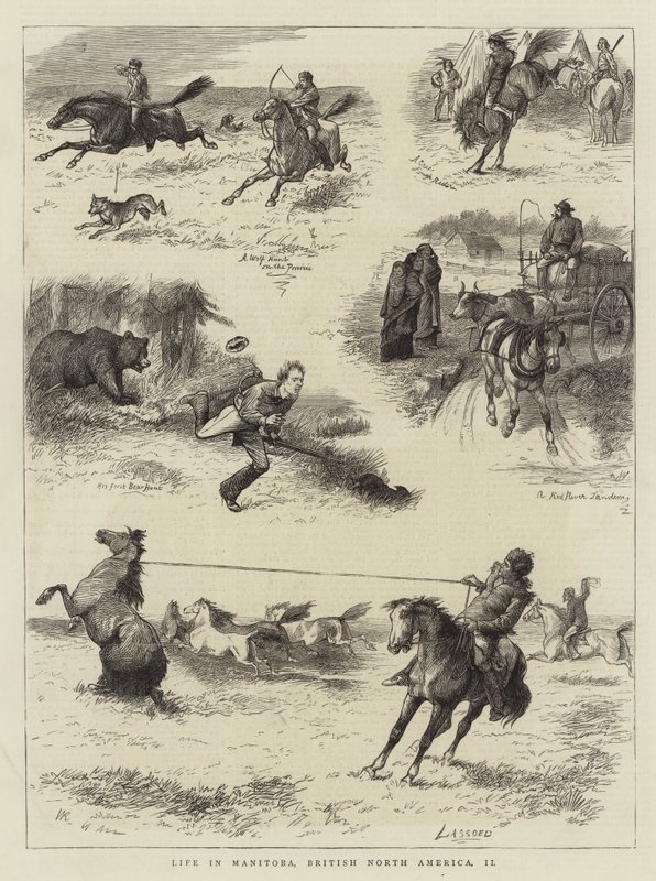 Livet i Manitoba, Britisk Nord-Amerika, II av William Ralston