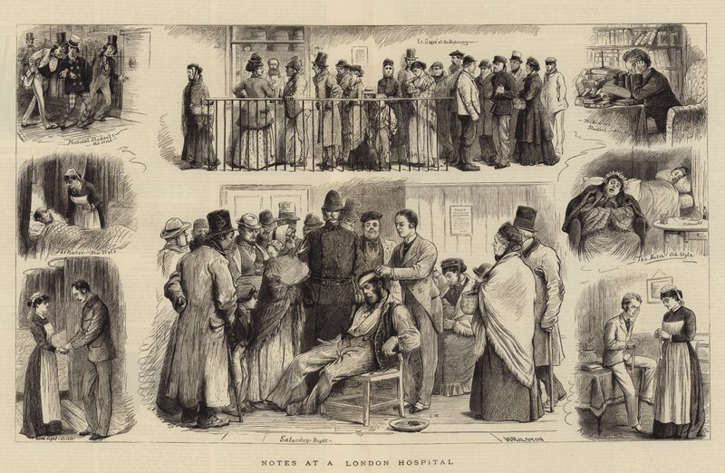 Notater ved et sykehus i London av William Ralston