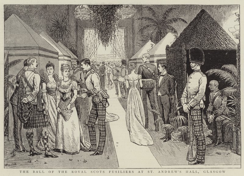 The Ball of the Royal Scots Fusiliers i St Andrew