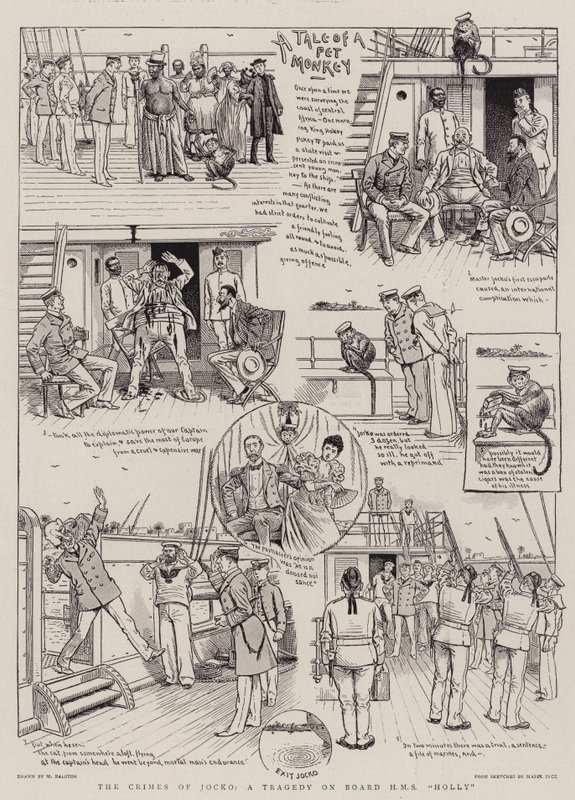 The Crimes of Jocko, en tragedie om bord på HMS Holly av William Ralston
