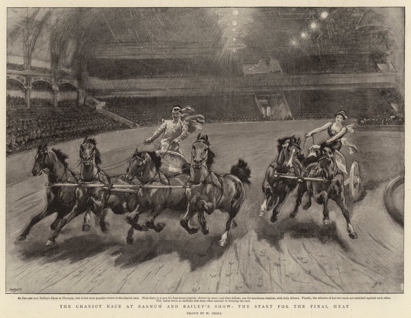 Chariot Race på Barnum og Bailey