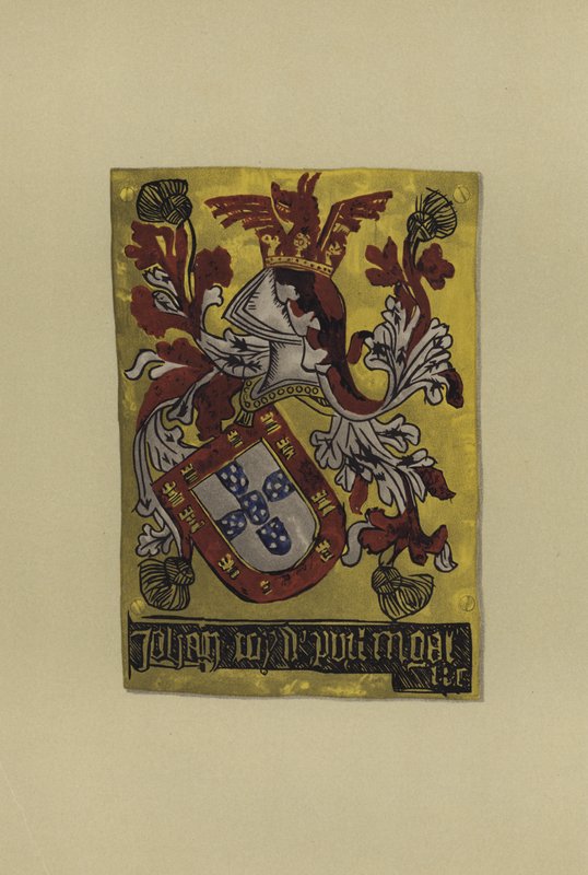 Johannes II, konge av Portugal, 1482-c 1484 og 1488-1495 (chromolitho) av William St John Hope