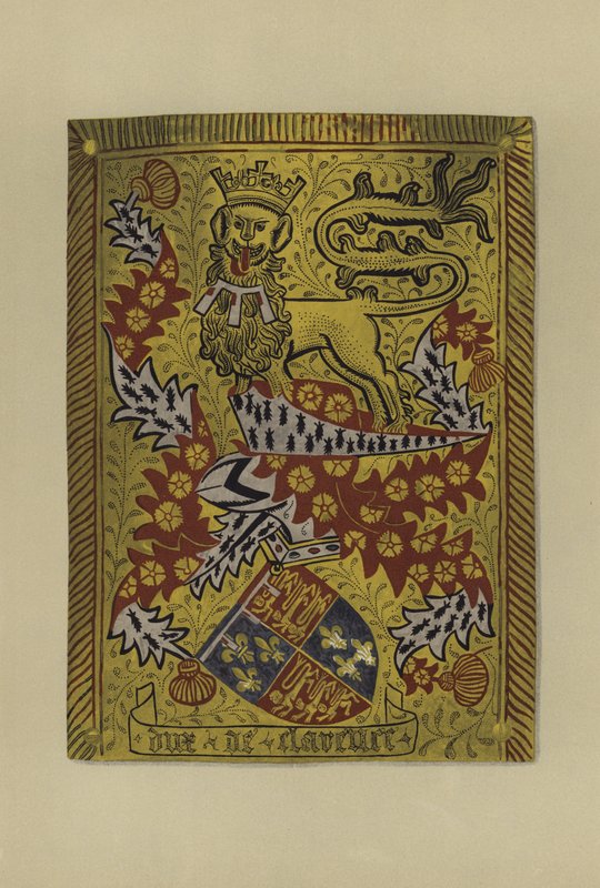 Sir George Plantagenet, jarl av Warwick og Salisbury, og hertug av Clarence, 1461-1477-8 (chromolitho) av William St John Hope