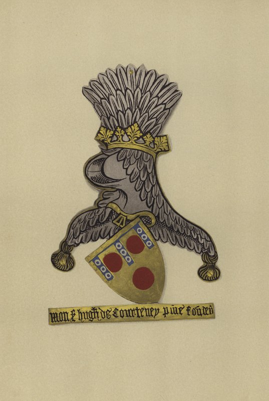 Sir Hugh Courtenay, 1348-1349 (chromolitho) av William St John Hope