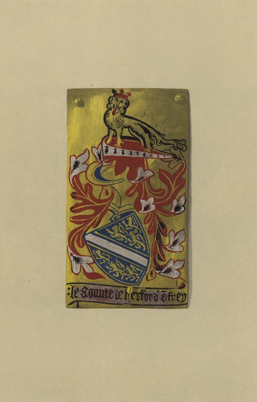 Sir Humphrey de Bohun, jarl av Hereford, Essex og Northampton, 1365-1372-3 (chromolitho) av William St John Hope