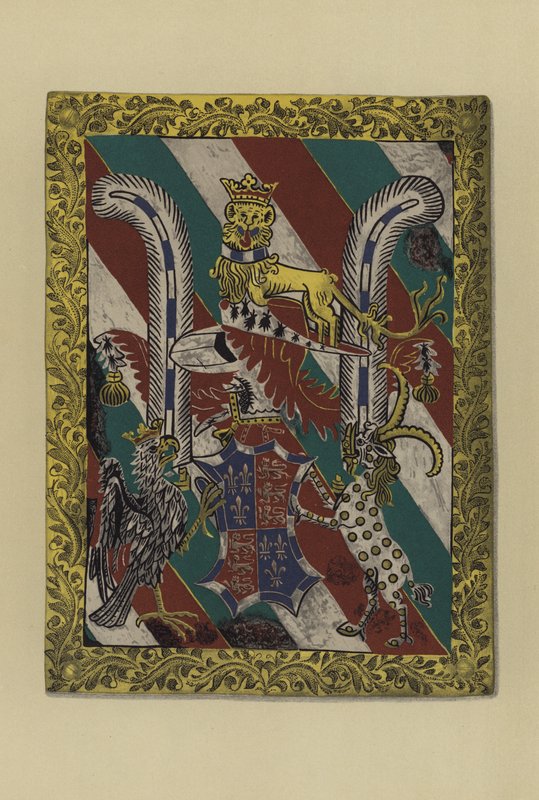 Sir John Beaufort, jarl av Kendal og jarl og hertug av Somerset, ca 1440-1444 (chromolitho) av William St John Hope
