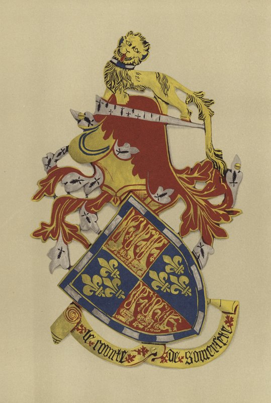 Sir John Beaufort, jarl av Somerset, 1397-1410 (chromolitho) av William St John Hope