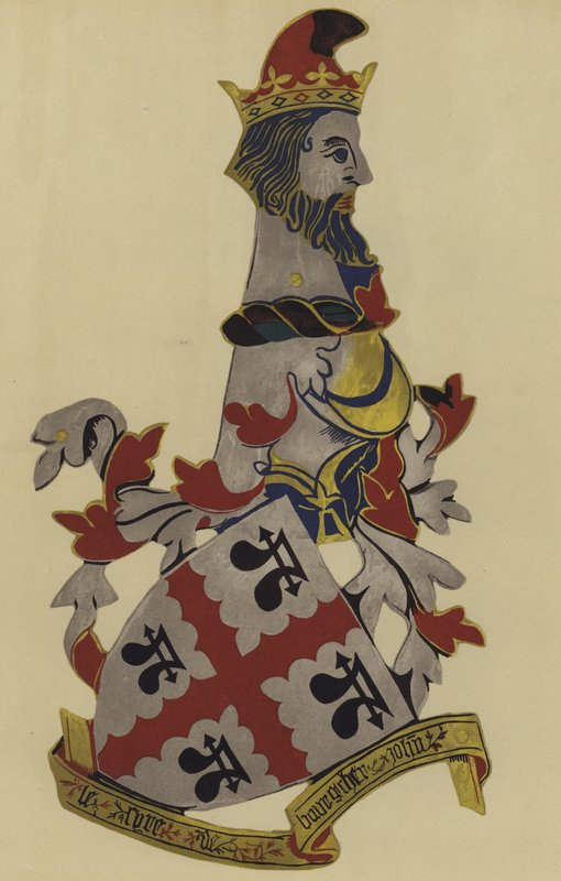 Sir John Bourchier, lord Bourchier, 1392-1400 (chromolitho) av William St John Hope