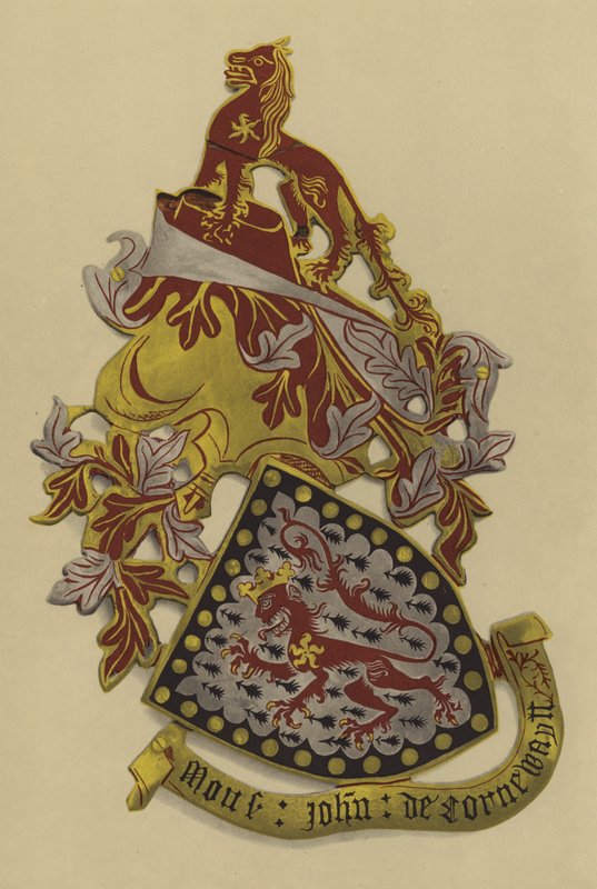 Sir John Cornwall, lord Fanhope, 1409-10-1443 (chromolitho) av William St John Hope
