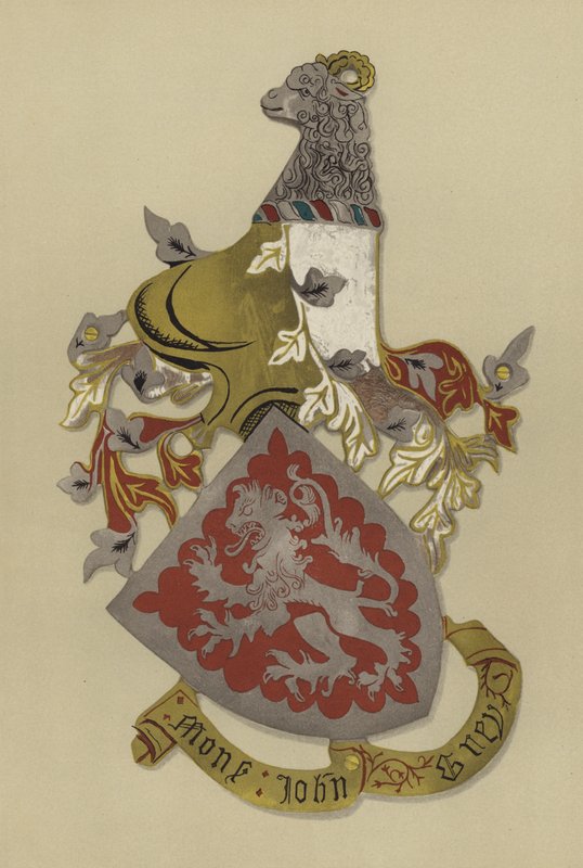Sir John Grey, jarl av Tankerville, ca 1419-1421 (chromolitho) av William St John Hope
