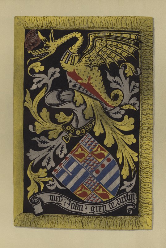 Sir John Gray av Ruthin, 1436-1439 (chromolitho) av William St John Hope