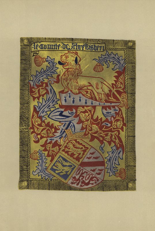 Sir John Talbot, jarl av Shrewsbury og Waterford, 1424-1453 (chromolitho) av William St John Hope