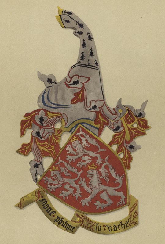 Sir Philip de la Vache, 1399-1408 (chromolitho) av William St John Hope