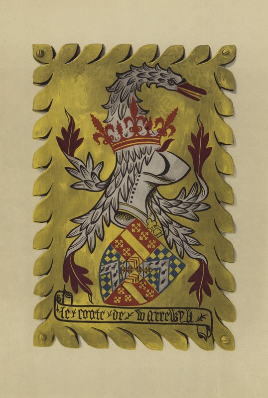 Sir Richard Beauchamp, jarl av Warwick, 1403-1439 (chromolitho) av William St John Hope