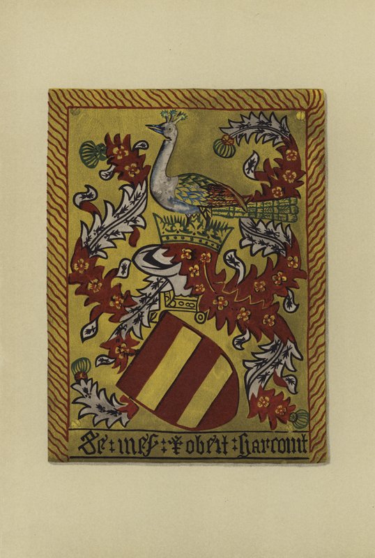 Sir Robert Harcourt, 1461-1470 (chromolitho) av William St John Hope