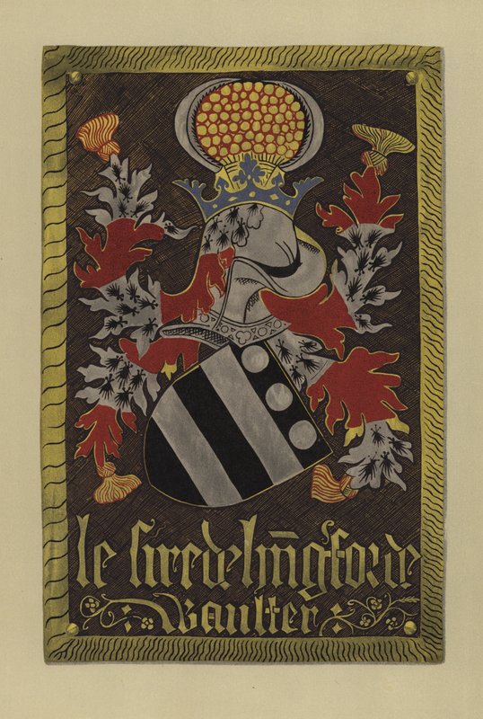 Sir Walter Hungerford, lord Hungerford, 1421-1449 (chromolitho) av William St John Hope