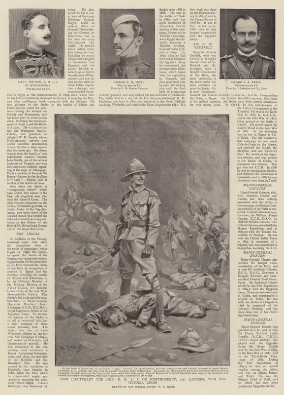 Hvordan den ærede løytnant R H L J De Montmorency, 21st Lancers, vant Victoria Cross av William T. Maud